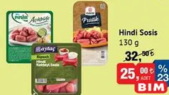 HİNDİ SOSİS 130 G